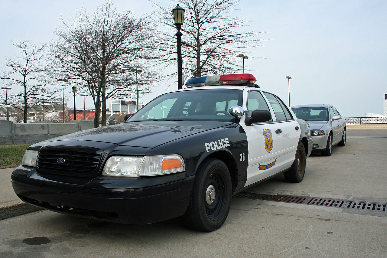 police car