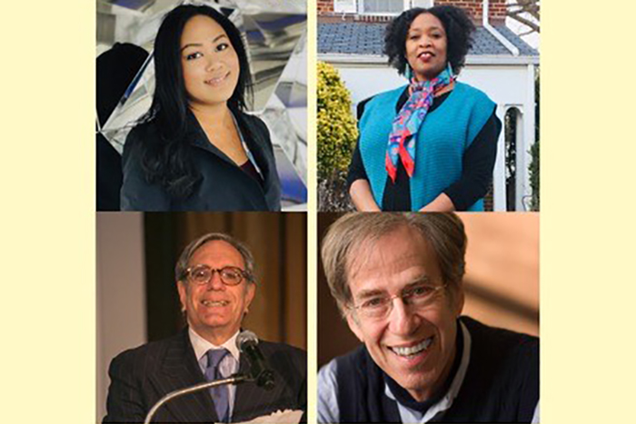 headshots of event speakers