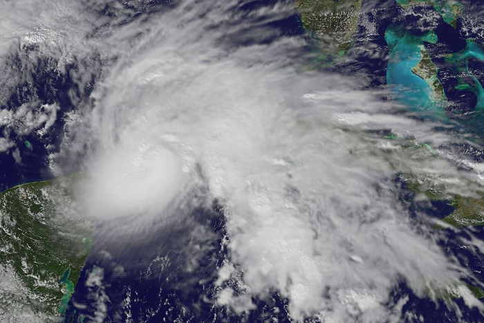 NASA image of Hurricane Ida