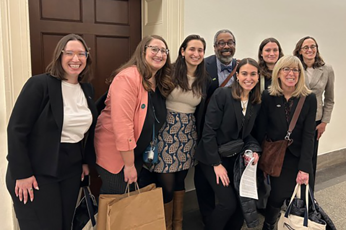 Photo of RAC staff with the National Council of Jewish Women 