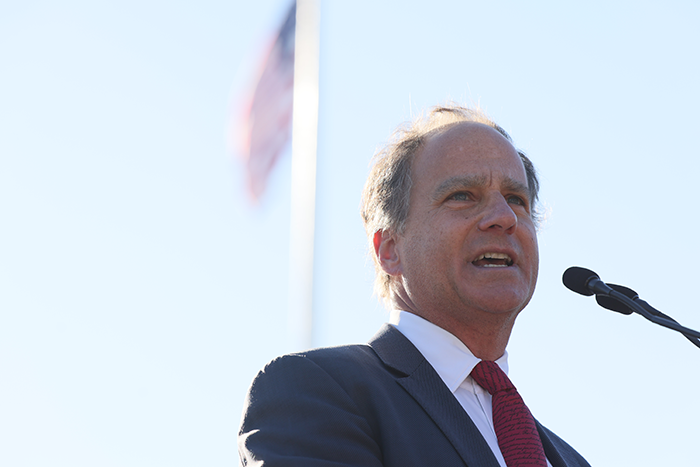 Rabbi Jonah Pesner Speaks at Voting Rights Rally Outside the U.S. Supreme Court in October 2025