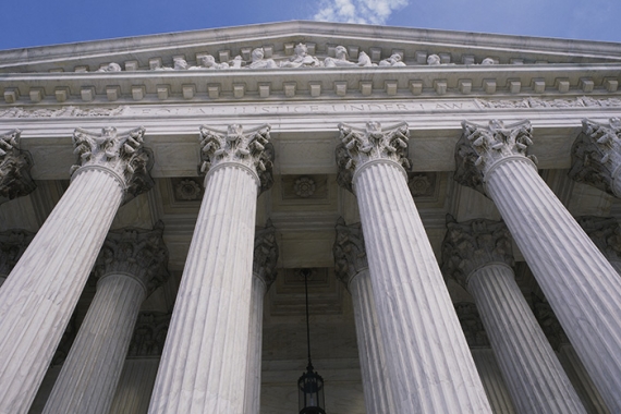 Front of Supreme Court building