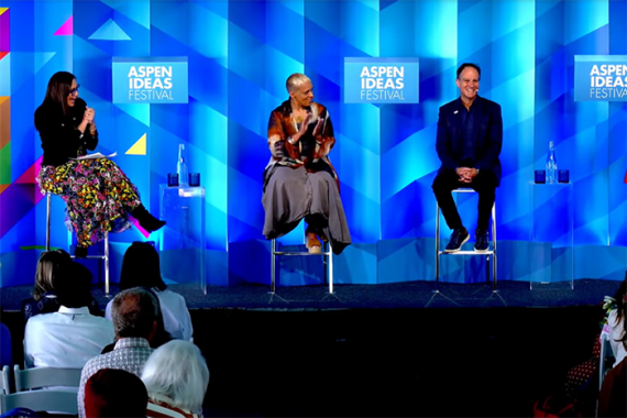 Rabbi Jonah Pesner joins NBC News and the W.K Kellogg Foundation for a discussion on racial healing in communities at the Aspen Ideas Festival