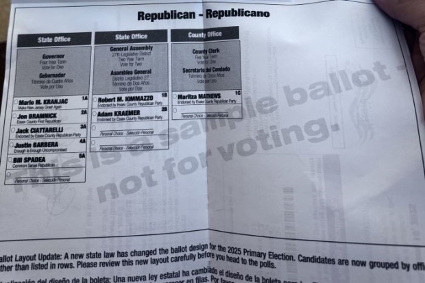 A primary ballot