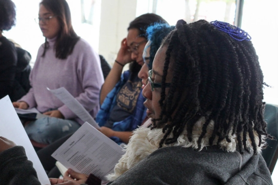 Jews of Color studying together