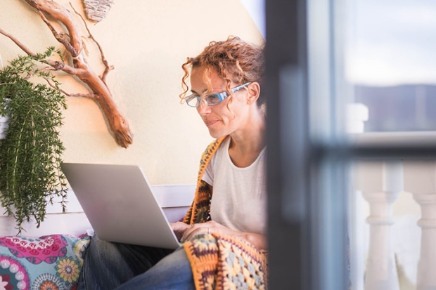 woman on laptop woman on laptop