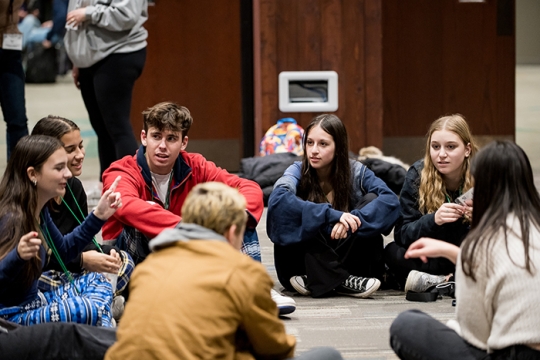 Teens at the URJ Collab