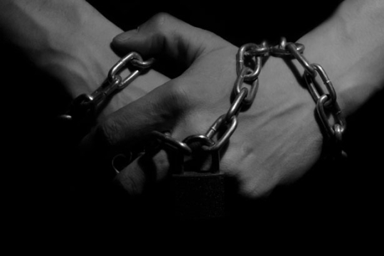 Hands in chains